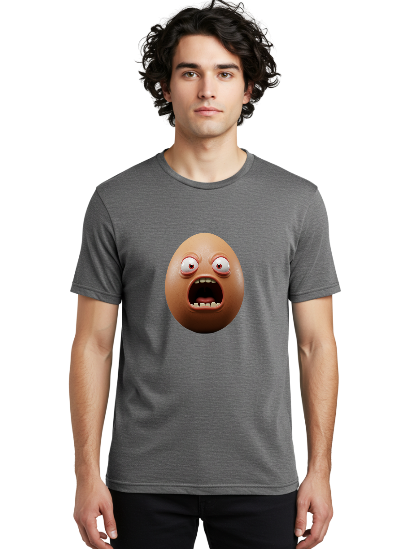 Shocked-Egg Men'S Graphic Tee, 100% Cotton, Comfortable Casual Summer Wear, Machine Washable, Vintage Camera, Old Camera, Antique Camera, Black Camera, Classic Photography, Photography Equipment, Nostalgic Device, Film Camera, Camera Art Ban457