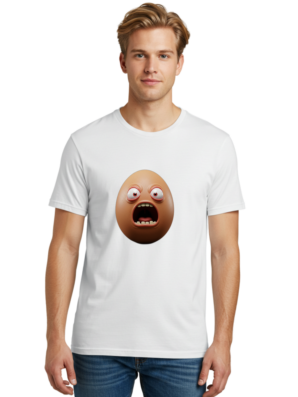 Shocked-Egg Men'S Graphic Tee, 100% Cotton, Comfortable Casual Summer Wear, Machine Washable, Vintage Camera, Old Camera, Antique Camera, Black Camera, Classic Photography, Photography Equipment, Nostalgic Device, Film Camera, Camera Art Ban457