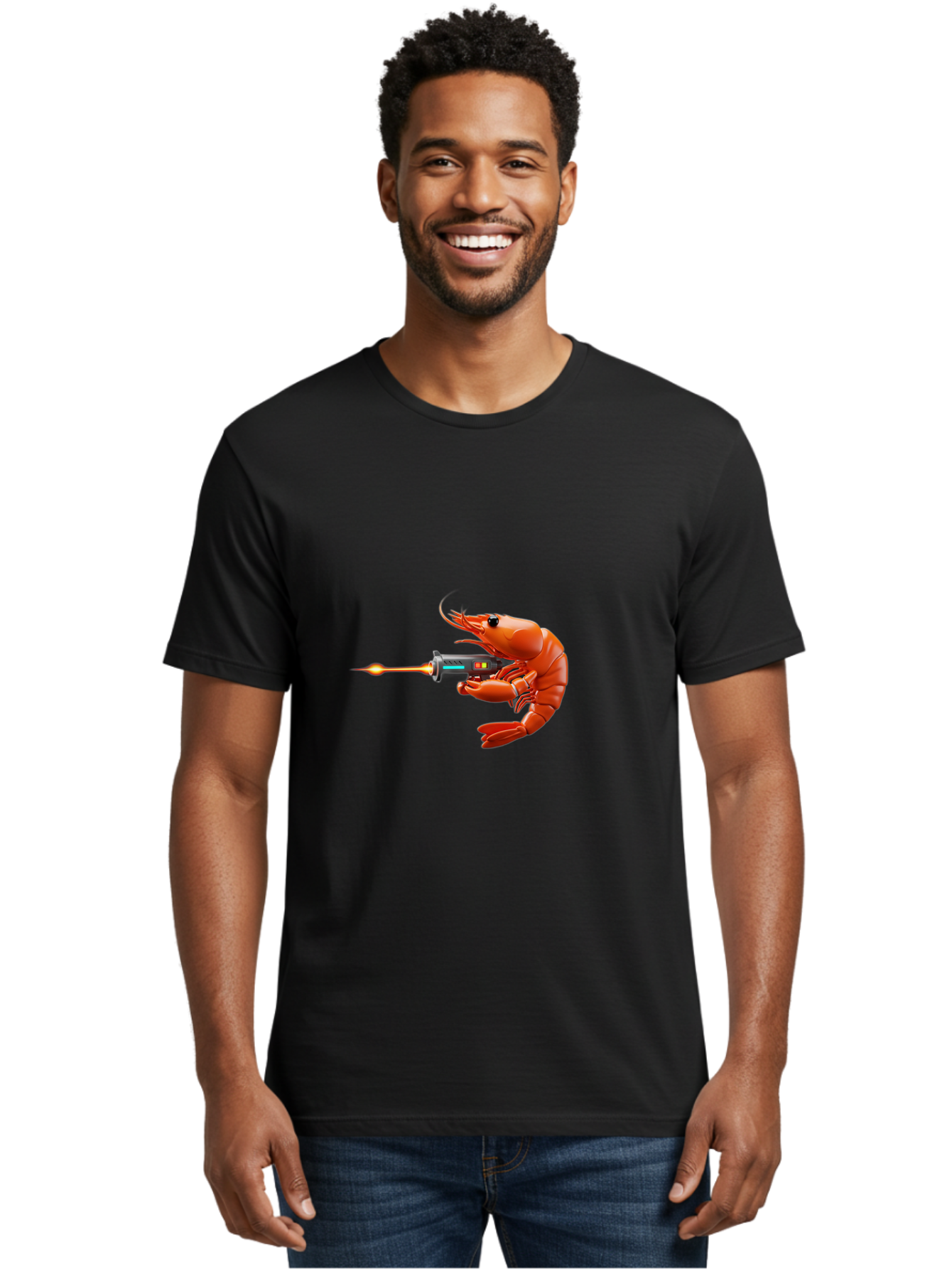 Shrimp-With-Flamethrower Men'S Graphic Tee, 100% Cotton, Comfortable Casual Summer Wear, Machine Washable, Vintage Camera, Old Camera, Antique Camera, Black Camera, Classic Photography, Photography Equipment, Nostalgic Device, Film Camera, Ban459