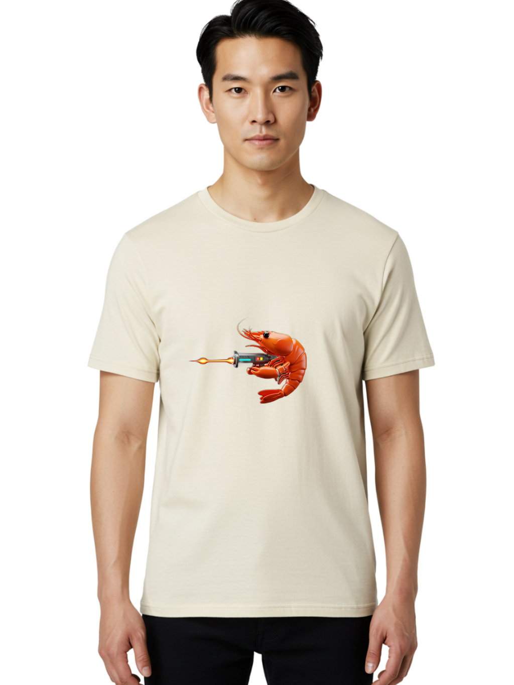 Shrimp-With-Flamethrower Men'S Graphic Tee, 100% Cotton, Comfortable Casual Summer Wear, Machine Washable, Vintage Camera, Old Camera, Antique Camera, Black Camera, Classic Photography, Photography Equipment, Nostalgic Device, Film Camera, Ban459