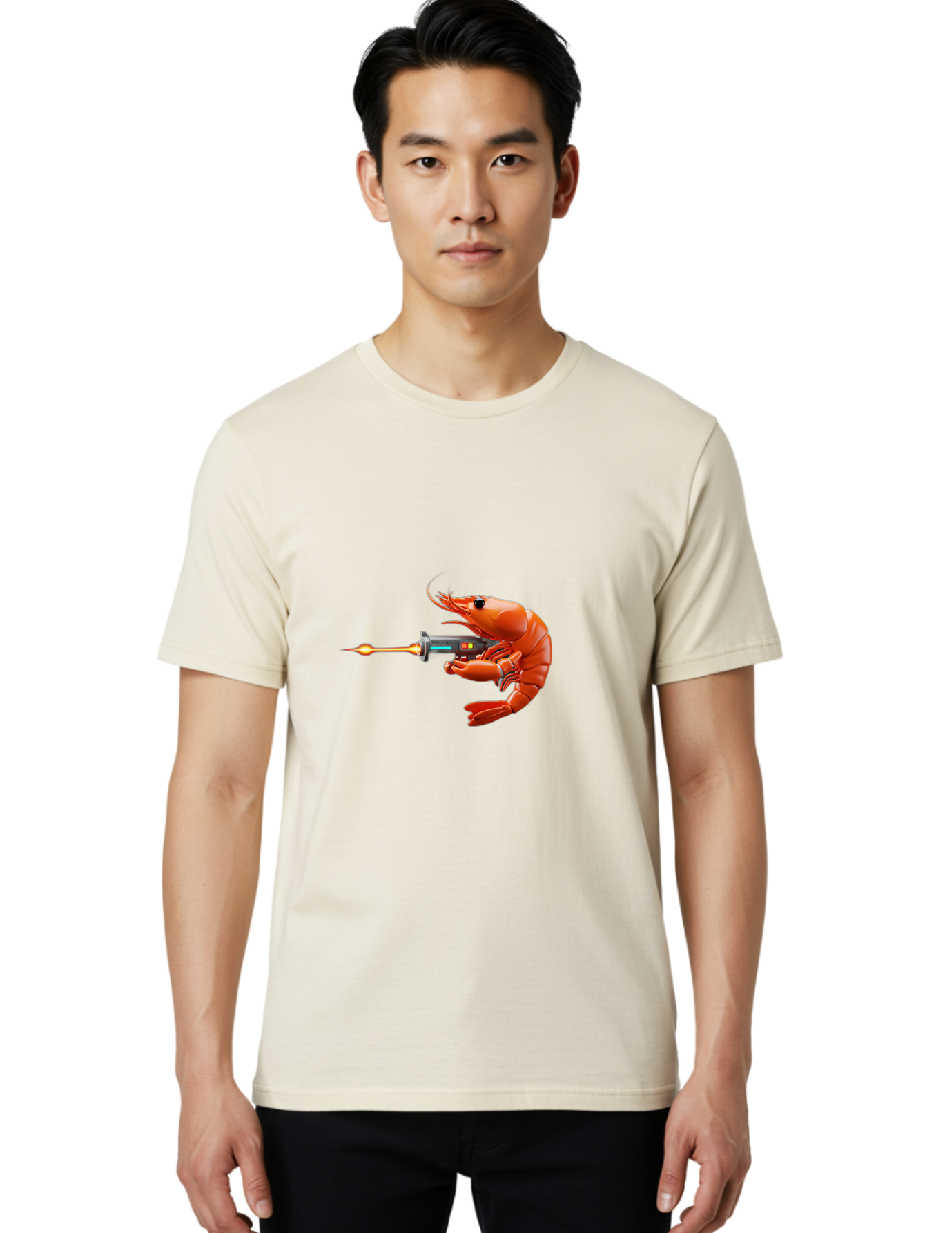 Shrimp-With-Flamethrower Men'S Graphic Tee, 100% Cotton, Comfortable Casual Summer Wear, Machine Washable, Vintage Camera, Old Camera, Antique Camera, Black Camera, Classic Photography, Photography Equipment, Nostalgic Device, Film Camera, Ban459