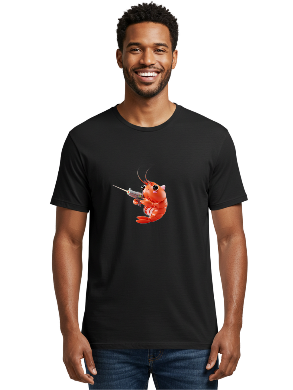 Shrimp-With-Uzi Men'S Graphic Tee, 100% Cotton, Comfortable Casual Summer Wear, Machine Washable, Vintage Camera, Old Camera, Antique Camera, Black Camera, Classic Photography, Photography Equipment, Nostalgic Device, Film Camera, Camera Art Ban465