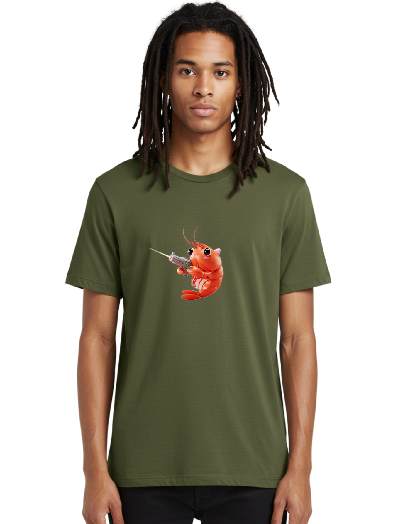 Shrimp-With-Uzi Men'S Graphic Tee, 100% Cotton, Comfortable Casual Summer Wear, Machine Washable, Vintage Camera, Old Camera, Antique Camera, Black Camera, Classic Photography, Photography Equipment, Nostalgic Device, Film Camera, Camera Art Ban465