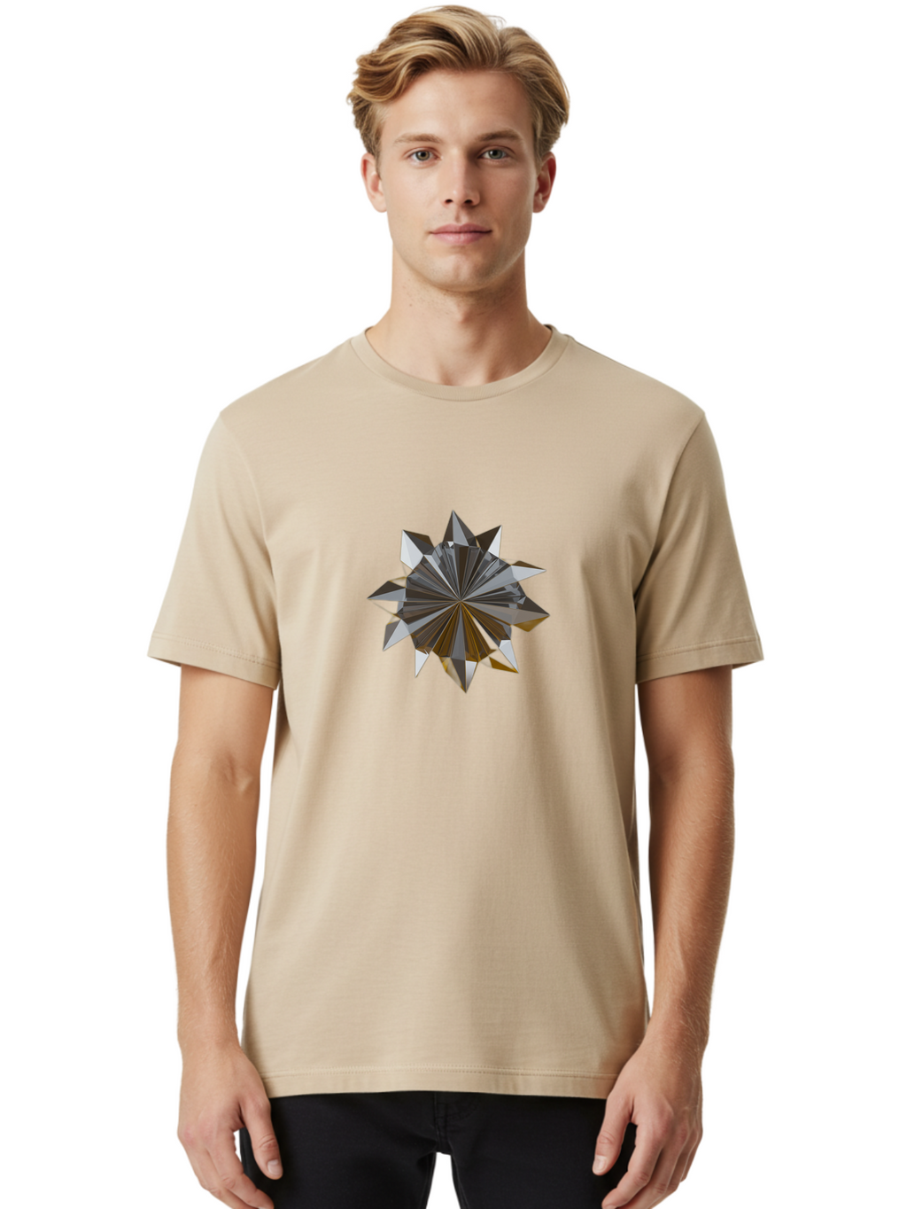 Silver-Star Men'S Graphic Tee, 100% Cotton, Comfortable Casual Summer Wear, Machine Washable, Vintage Camera, Old Camera, Antique Camera, Black Camera, Classic Photography, Photography Equipment, Nostalgic Device, Film Camera, Camera Art Ban471