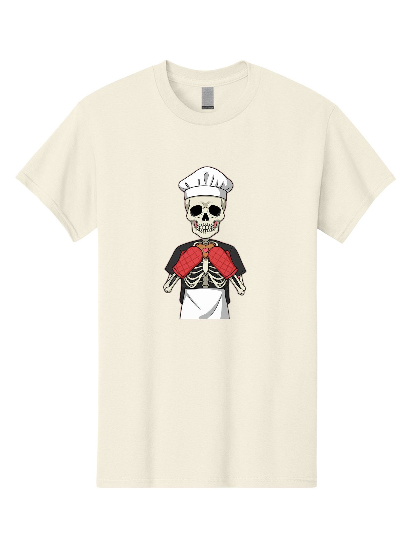Skeleton-Chef-1 Men'S Graphic Tee, 100% Cotton, Comfortable Casual Summer Wear, Machine Washable, Vintage Camera, Old Camera, Antique Camera, Black Camera, Classic Photography, Photography Equipment, Nostalgic Device, Film Camera, Camera Art Ban478