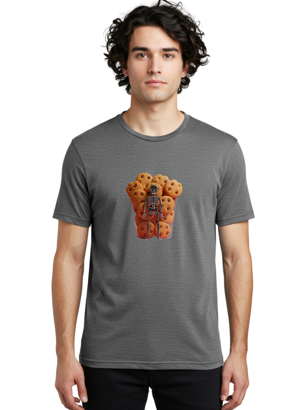 Skeleton-In-Cookies-Jar Men'S Graphic Tee, 100% Cotton, Comfortable Casual Summer Wear, Machine Washable, Vintage Camera, Old Camera, Antique Camera, Black Camera, Classic Photography, Photography Equipment, Nostalgic Device, Film Camera, Ban480