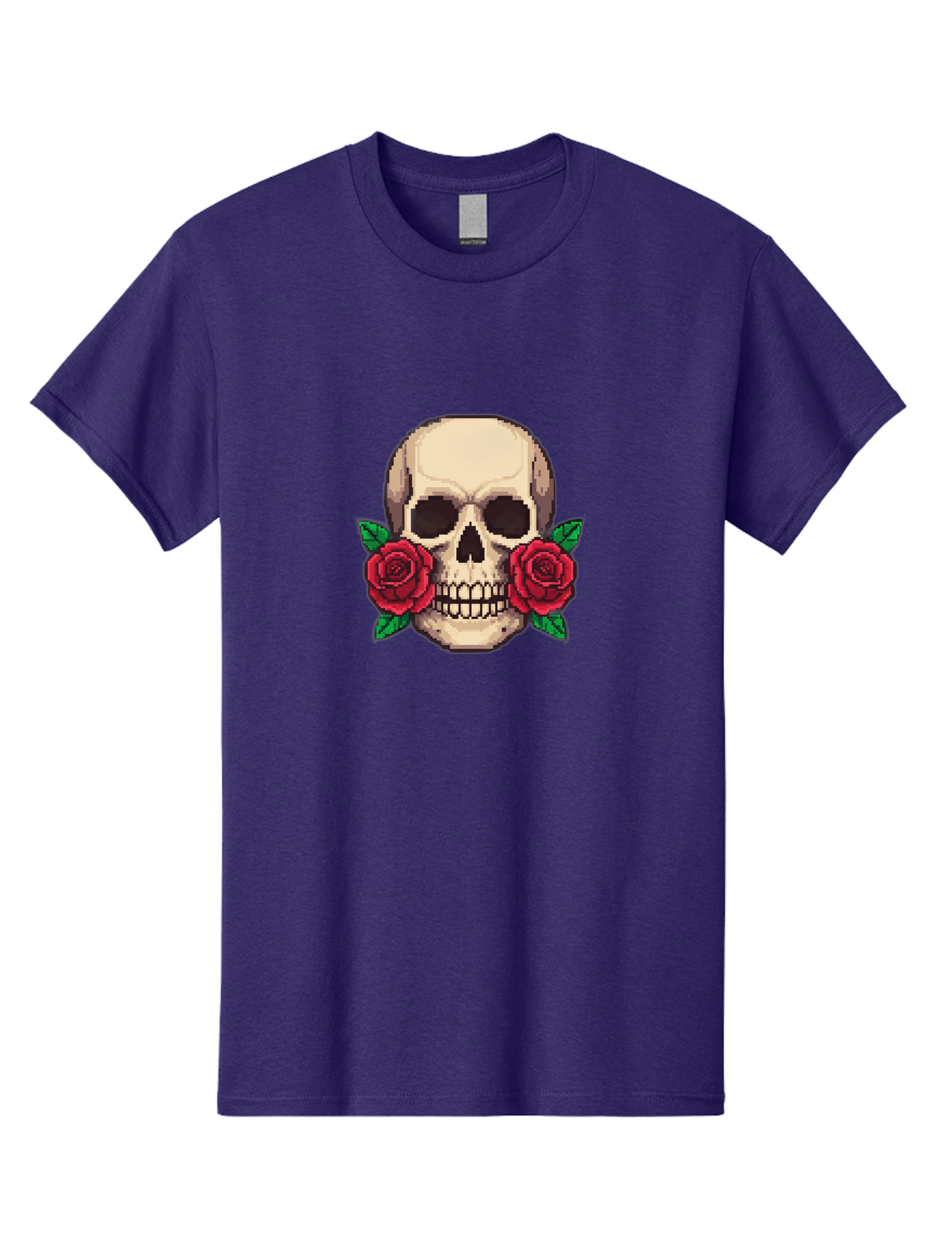 Skull-With-Roses-5 Men'S Graphic Tee, 100% Cotton, Comfortable Casual Summer Wear, Machine Washable, Vintage Camera, Old Camera, Antique Camera, Black Camera, Classic Photography, Photography Equipment, Nostalgic Device, Film Camera, Ban494