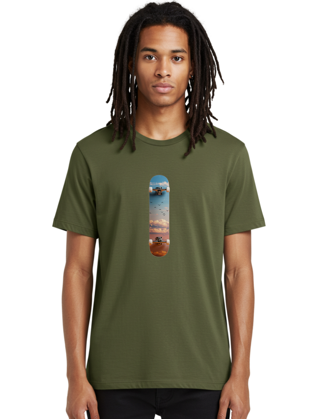 Sky-Skateboard Men'S Graphic Tee, 100% Cotton, Comfortable Casual Summer Wear, Machine Washable, Vintage Camera, Old Camera, Antique Camera, Black Camera, Classic Photography, Photography Equipment, Nostalgic Device, Film Camera, Camera Art Ban497