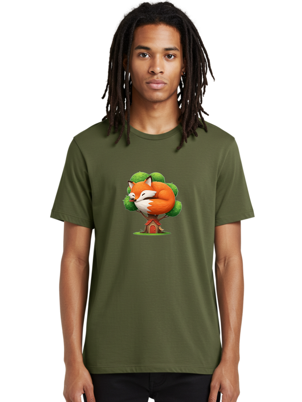 Sleeping-Fox-Treehouse Men'S Graphic Tee, 100% Cotton, Comfortable Casual Summer Wear, Machine Washable, Vintage Camera, Old Camera, Antique Camera, Black Camera, Classic Photography, Photography Equipment, Nostalgic Device, Film Camera, Ban501