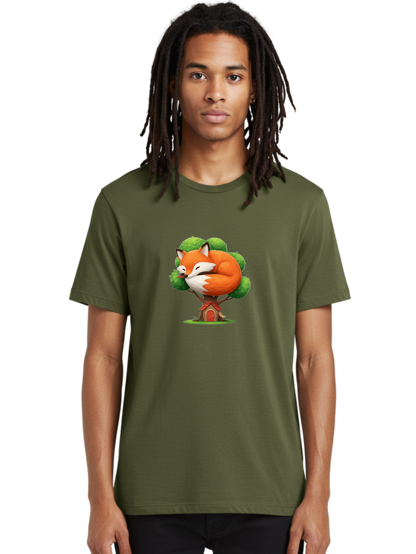 Sleeping-Fox-Treehouse Men'S Graphic Tee, 100% Cotton, Comfortable Casual Summer Wear, Machine Washable, Vintage Camera, Old Camera, Antique Camera, Black Camera, Classic Photography, Photography Equipment, Nostalgic Device, Film Camera, Ban501