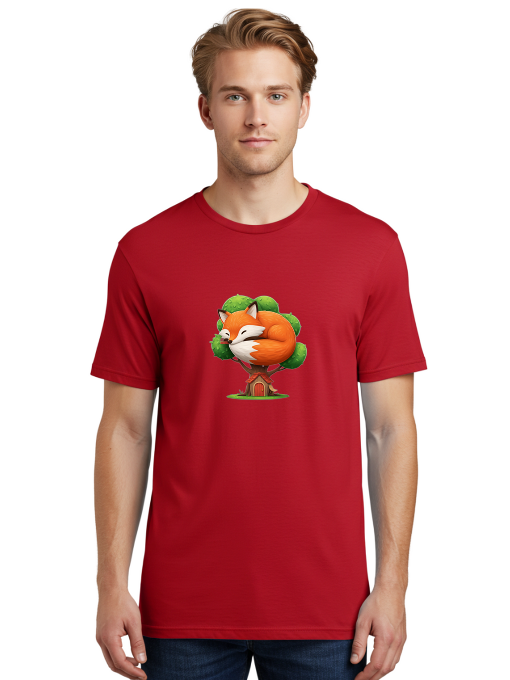Sleeping-Fox-Treehouse Men'S Graphic Tee, 100% Cotton, Comfortable Casual Summer Wear, Machine Washable, Vintage Camera, Old Camera, Antique Camera, Black Camera, Classic Photography, Photography Equipment, Nostalgic Device, Film Camera, Ban501