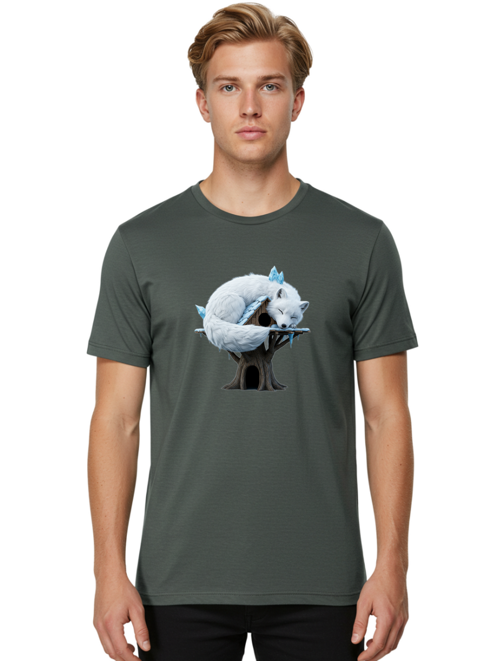 Sleeping-White-Fox Men'S Graphic Tee, 100% Cotton, Comfortable Casual Summer Wear, Machine Washable, Vintage Camera, Old Camera, Antique Camera, Black Camera, Classic Photography, Photography Equipment, Nostalgic Device, Film Camera, Ban505
