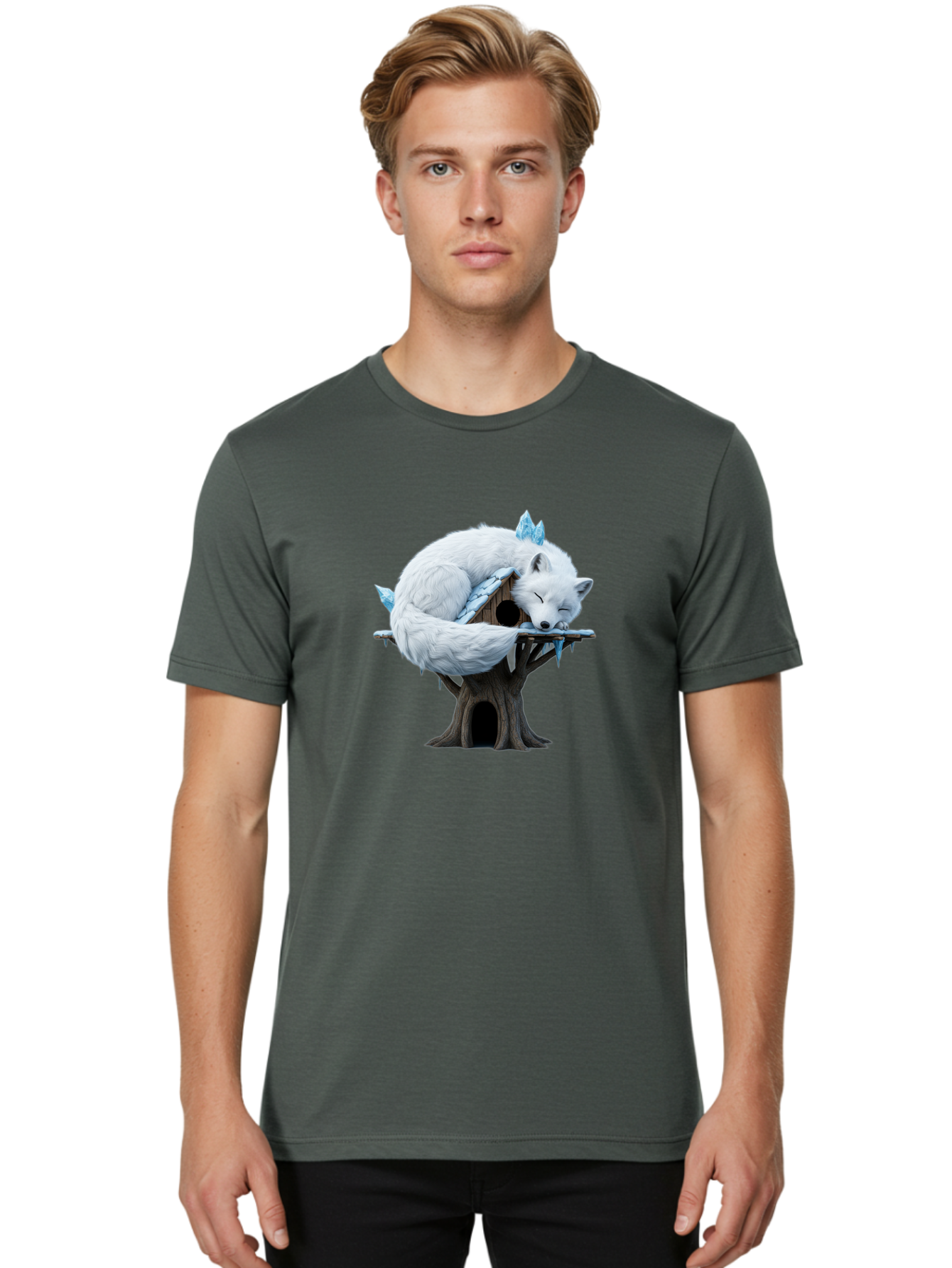 Sleeping-White-Fox Men'S Graphic Tee, 100% Cotton, Comfortable Casual Summer Wear, Machine Washable, Vintage Camera, Old Camera, Antique Camera, Black Camera, Classic Photography, Photography Equipment, Nostalgic Device, Film Camera, Ban505