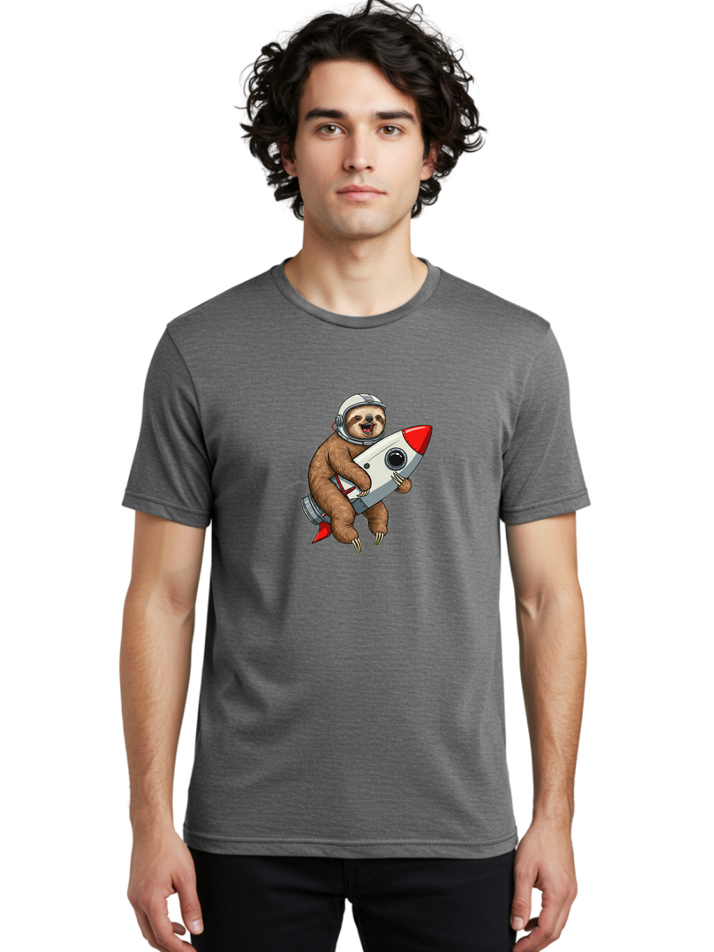 Sloth-Astronaut Men'S Graphic Tee, 100% Cotton, Comfortable Casual Summer Wear, Machine Washable, Vintage Camera, Old Camera, Antique Camera, Black Camera, Classic Photography, Photography Equipment, Nostalgic Device, Film Camera, Camera Art Ban508