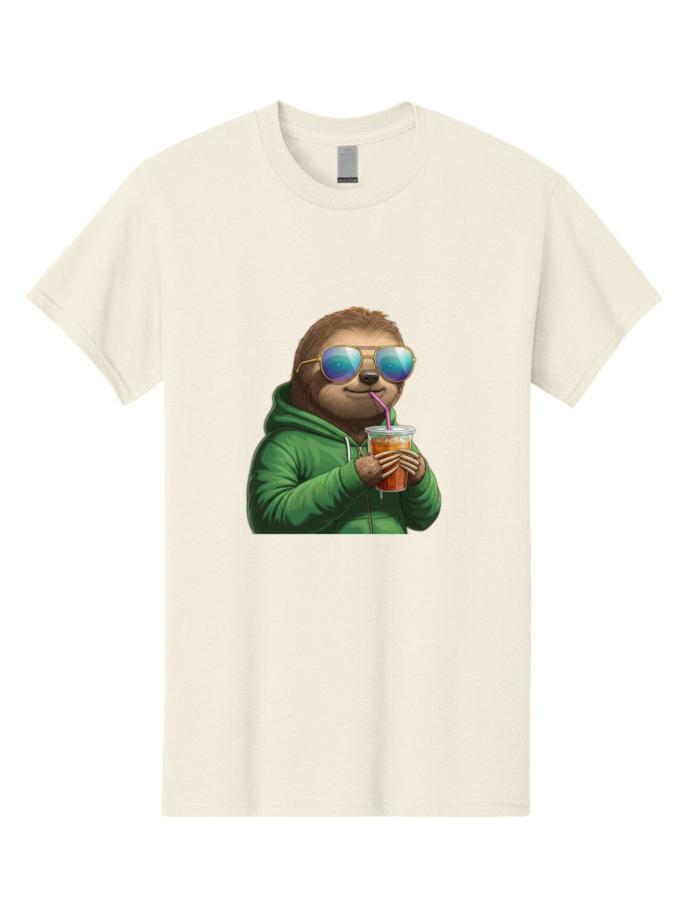 Sloth-Drinking-Iced-Tea Men'S Graphic Tee, 100% Cotton, Comfortable Casual Summer Wear, Machine Washable, Vintage Camera, Old Camera, Antique Camera, Black Camera, Classic Photography, Photography Equipment, Nostalgic Device, Film Camera, Ban509