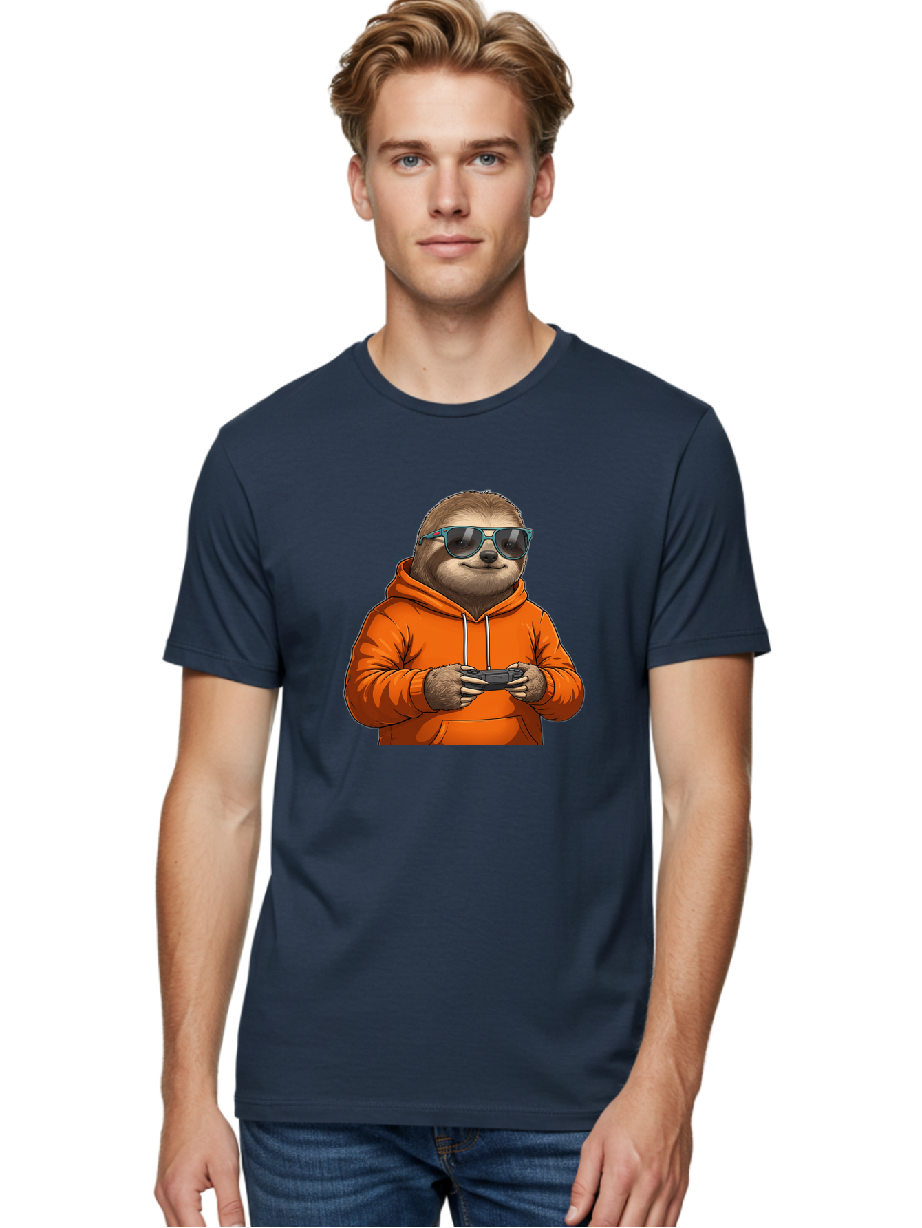 Sloth-Gaming Men'S Graphic Tee, 100% Cotton, Comfortable Casual Summer Wear, Machine Washable, Vintage Camera, Old Camera, Antique Camera, Black Camera, Classic Photography, Photography Equipment, Nostalgic Device, Film Camera, Camera Art Ban511