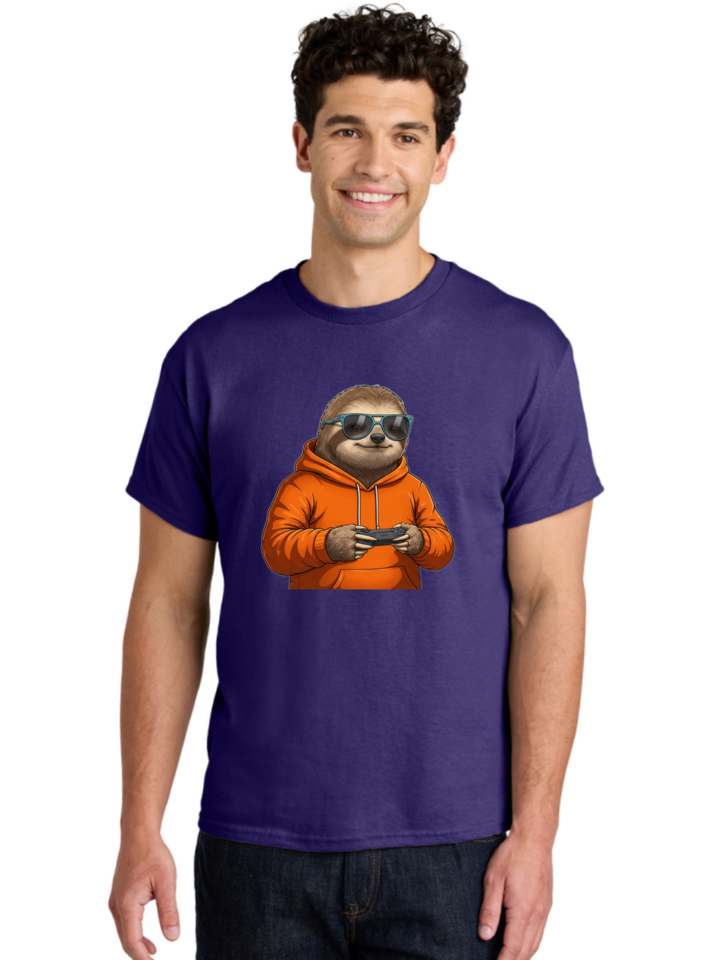 Sloth-Gaming Men'S Graphic Tee, 100% Cotton, Comfortable Casual Summer Wear, Machine Washable, Vintage Camera, Old Camera, Antique Camera, Black Camera, Classic Photography, Photography Equipment, Nostalgic Device, Film Camera, Camera Art Ban511