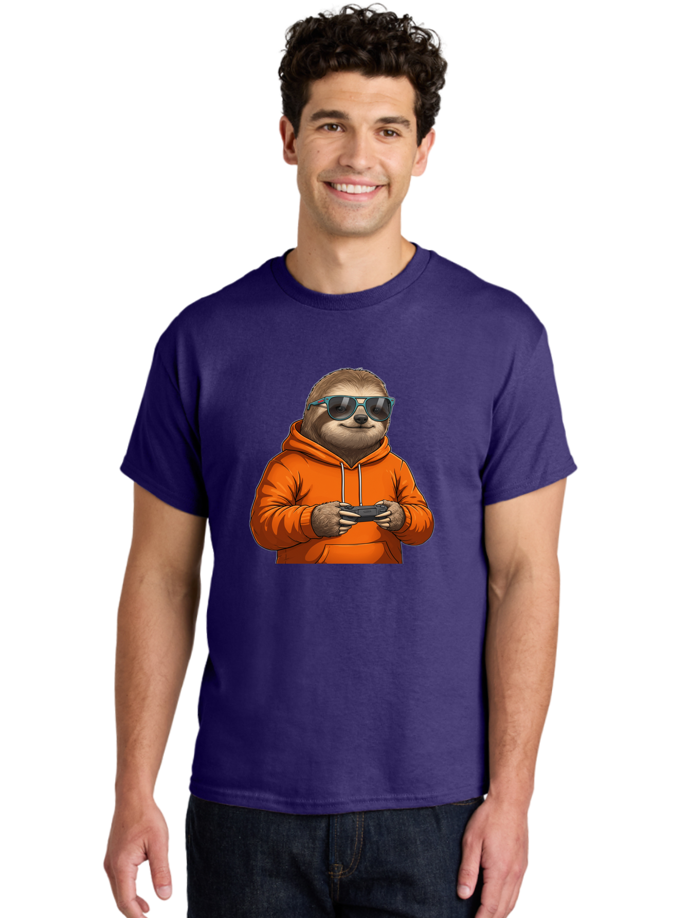 Sloth-Gaming Men'S Graphic Tee, 100% Cotton, Comfortable Casual Summer Wear, Machine Washable, Vintage Camera, Old Camera, Antique Camera, Black Camera, Classic Photography, Photography Equipment, Nostalgic Device, Film Camera, Camera Art Ban511