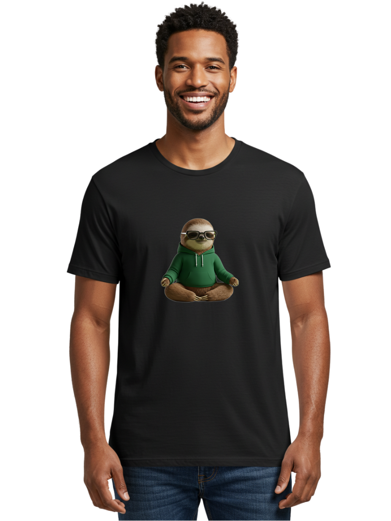 Sloth-In-Sunglasses Men'S Graphic Tee, 100% Cotton, Comfortable Casual Summer Wear, Machine Washable, Vintage Camera, Old Camera, Antique Camera, Black Camera, Classic Photography, Photography Equipment, Nostalgic Device, Film Camera, Ban515