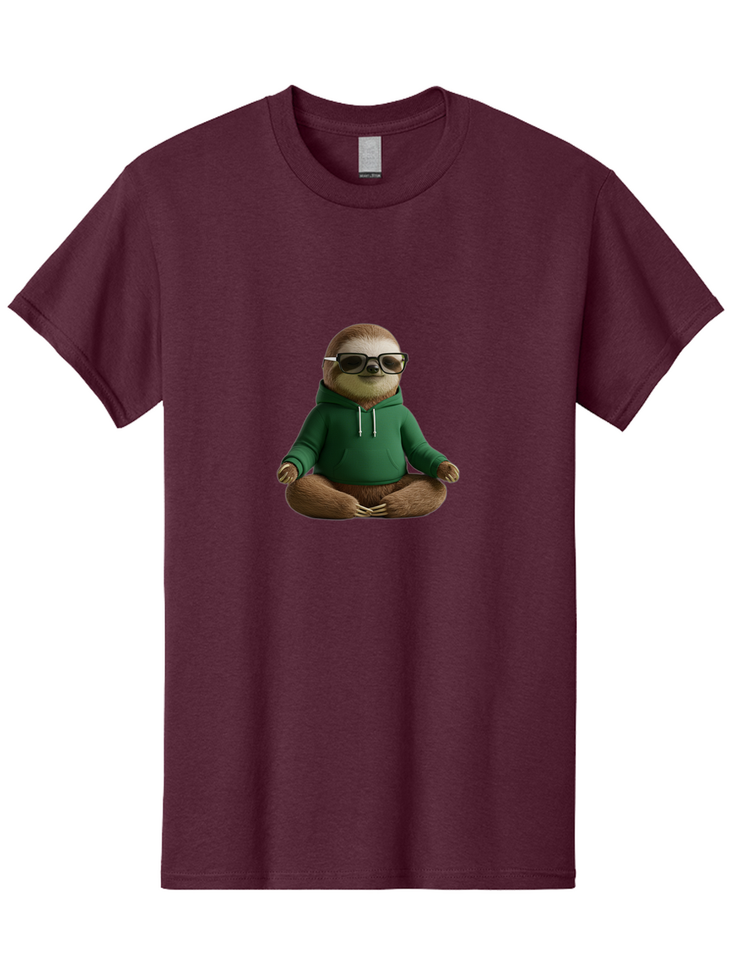 Sloth-In-Sunglasses Men'S Graphic Tee, 100% Cotton, Comfortable Casual Summer Wear, Machine Washable, Vintage Camera, Old Camera, Antique Camera, Black Camera, Classic Photography, Photography Equipment, Nostalgic Device, Film Camera, Ban515