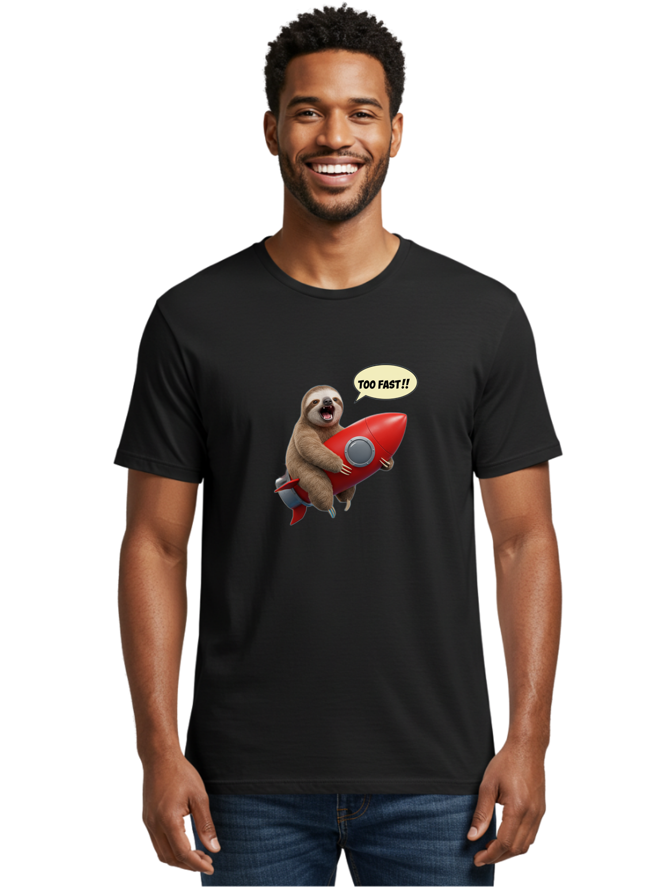Sloth-On-Rocket Men'S Graphic Tee, 100% Cotton, Comfortable Casual Summer Wear, Machine Washable, Vintage Camera, Old Camera, Antique Camera, Black Camera, Classic Photography, Photography Equipment, Nostalgic Device, Film Camera, Camera Art Ban520