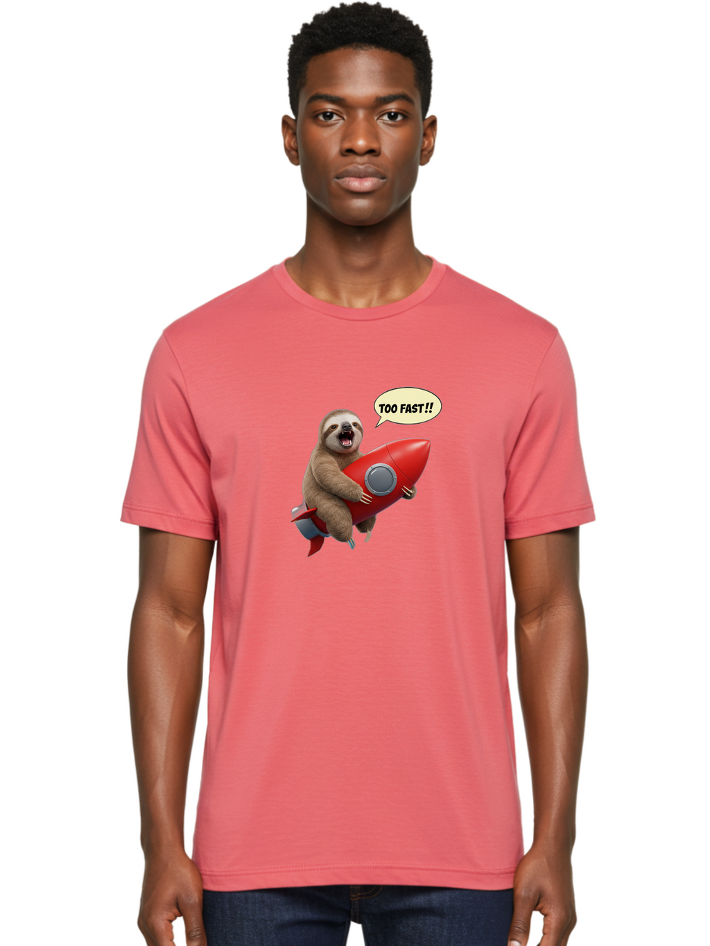 Sloth-On-Rocket Men'S Graphic Tee, 100% Cotton, Comfortable Casual Summer Wear, Machine Washable, Vintage Camera, Old Camera, Antique Camera, Black Camera, Classic Photography, Photography Equipment, Nostalgic Device, Film Camera, Camera Art Ban520