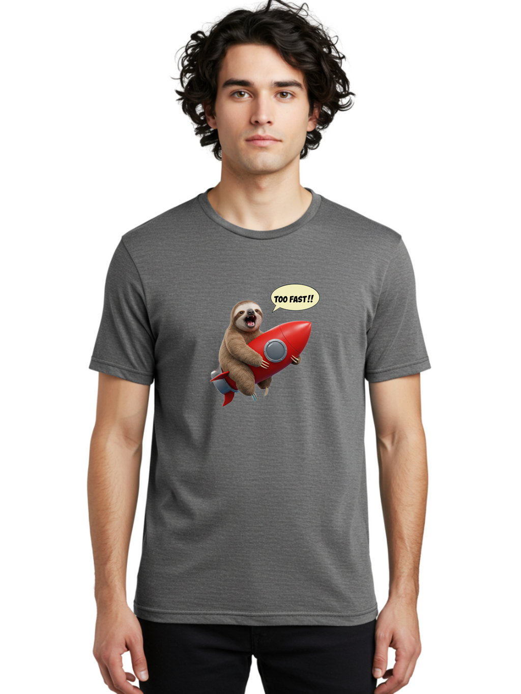 Sloth-On-Rocket Men'S Graphic Tee, 100% Cotton, Comfortable Casual Summer Wear, Machine Washable, Vintage Camera, Old Camera, Antique Camera, Black Camera, Classic Photography, Photography Equipment, Nostalgic Device, Film Camera, Camera Art Ban520