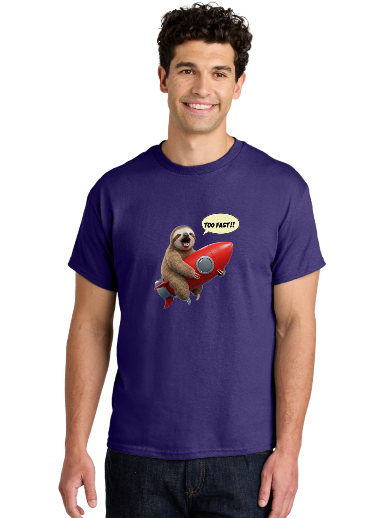 Sloth-On-Rocket Men'S Graphic Tee, 100% Cotton, Comfortable Casual Summer Wear, Machine Washable, Vintage Camera, Old Camera, Antique Camera, Black Camera, Classic Photography, Photography Equipment, Nostalgic Device, Film Camera, Camera Art Ban520