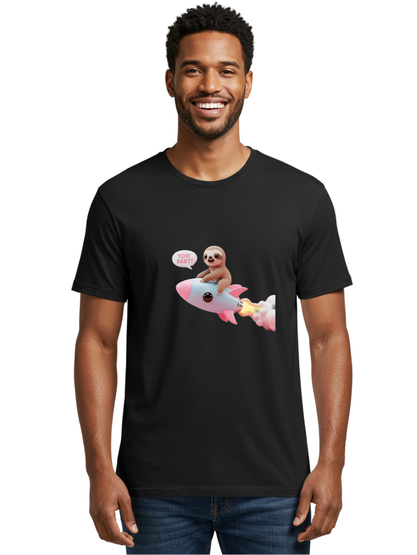 Sloth-Riding-Rocket Men'S Graphic Tee, 100% Cotton, Comfortable Casual Summer Wear, Machine Washable, Vintage Camera, Old Camera, Antique Camera, Black Camera, Classic Photography, Photography Equipment, Nostalgic Device, Film Camera, Ban521