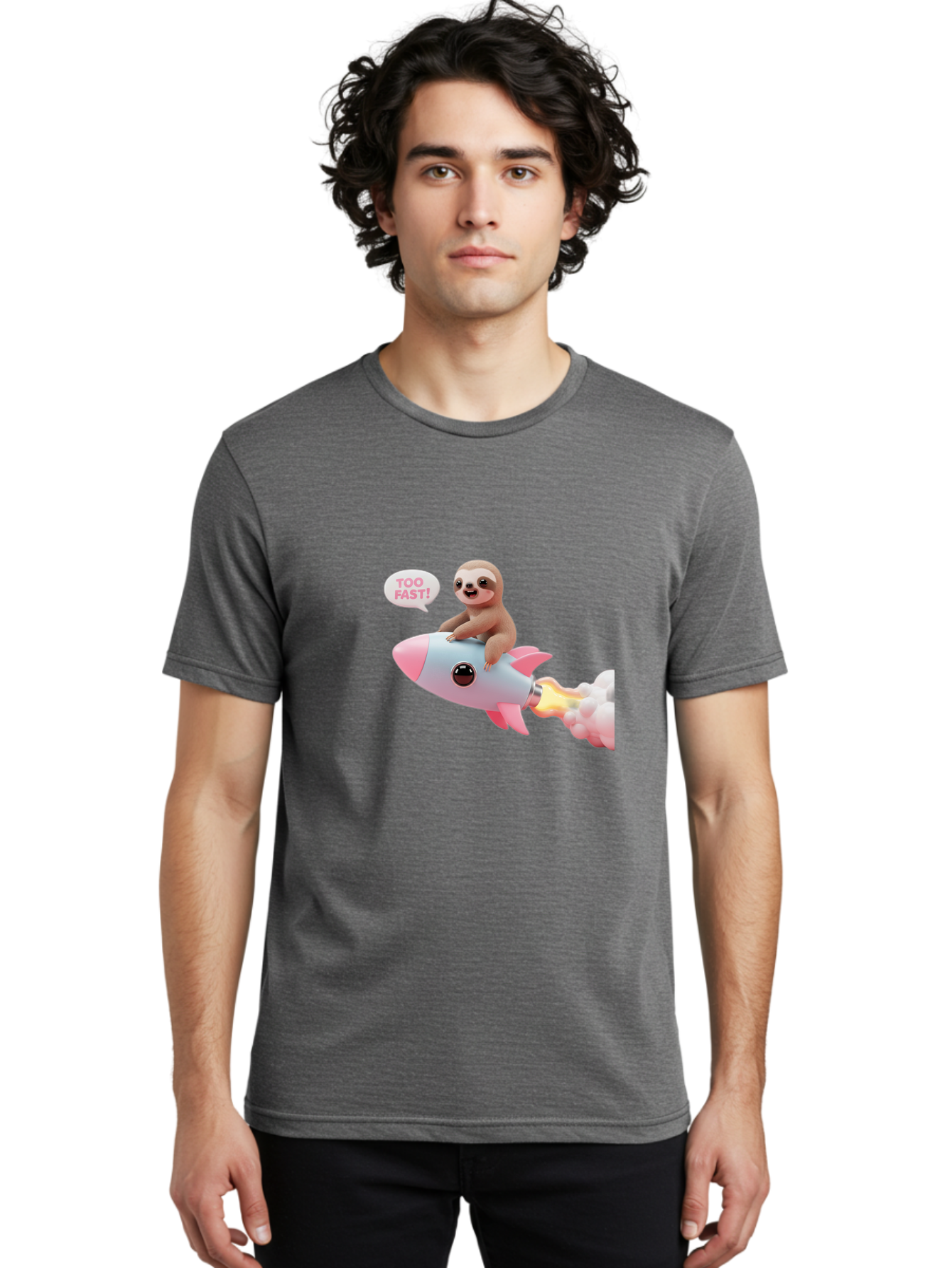 Sloth-Riding-Rocket Men'S Graphic Tee, 100% Cotton, Comfortable Casual Summer Wear, Machine Washable, Vintage Camera, Old Camera, Antique Camera, Black Camera, Classic Photography, Photography Equipment, Nostalgic Device, Film Camera, Ban521