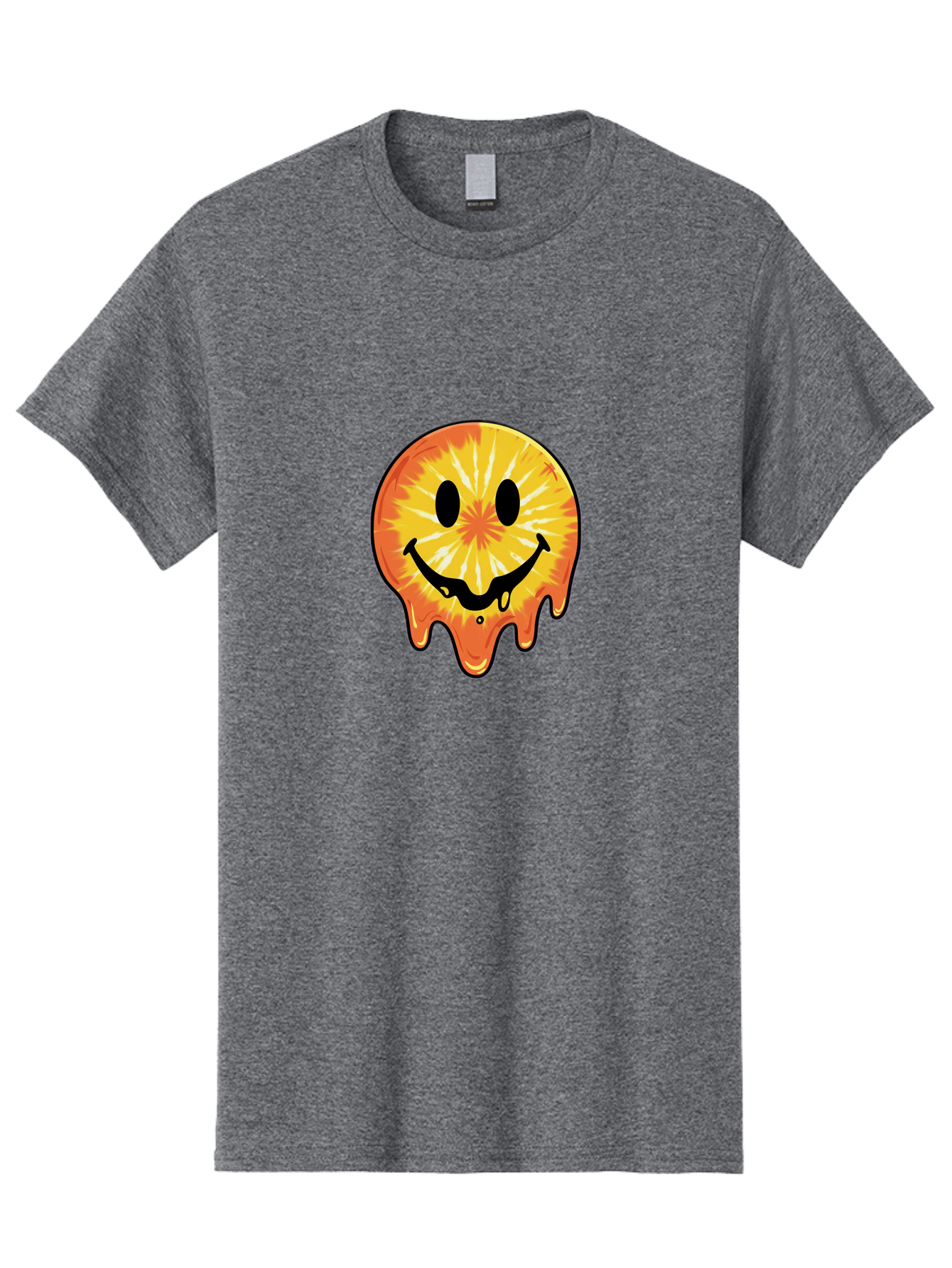 Smiley-Orange-Slice Men'S Graphic Tee, 100% Cotton, Comfortable Casual Summer Wear, Machine Washable, Vintage Camera, Old Camera, Antique Camera, Black Camera, Classic Photography, Photography Equipment, Nostalgic Device, Film Camera, Ban528