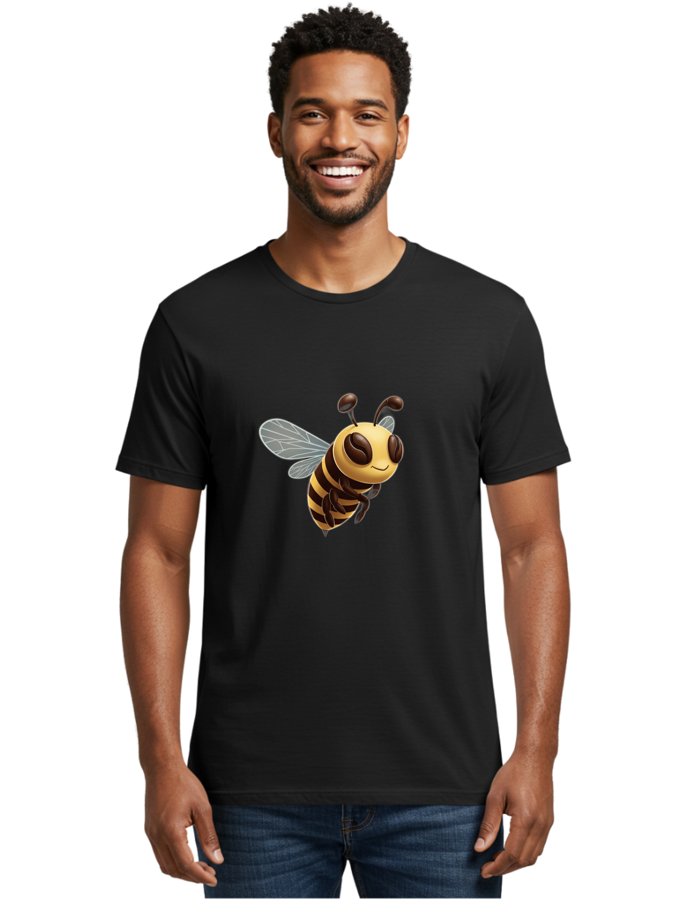 Smiling-Bee Men'S Graphic Tee, 100% Cotton, Comfortable Casual Summer Wear, Machine Washable, Vintage Camera, Old Camera, Antique Camera, Black Camera, Classic Photography, Photography Equipment, Nostalgic Device, Film Camera, Camera Art Ban530