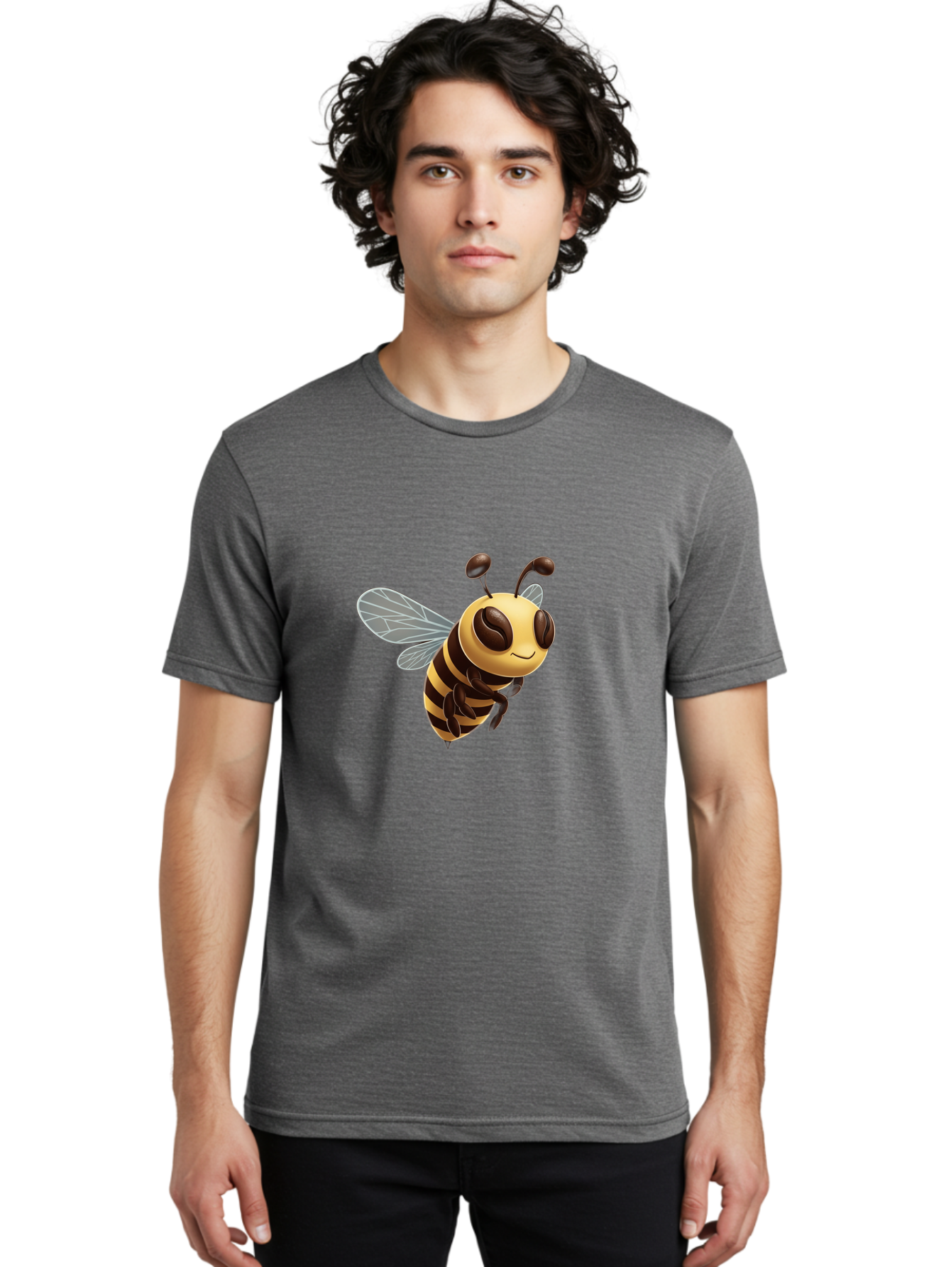 Smiling-Bee Men'S Graphic Tee, 100% Cotton, Comfortable Casual Summer Wear, Machine Washable, Vintage Camera, Old Camera, Antique Camera, Black Camera, Classic Photography, Photography Equipment, Nostalgic Device, Film Camera, Camera Art Ban530
