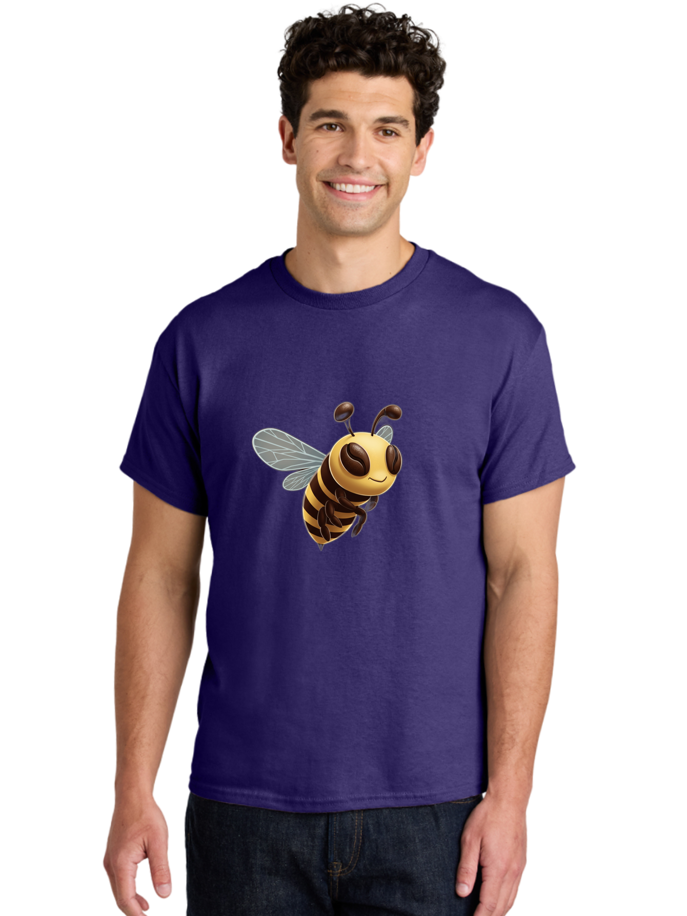 Smiling-Bee Men'S Graphic Tee, 100% Cotton, Comfortable Casual Summer Wear, Machine Washable, Vintage Camera, Old Camera, Antique Camera, Black Camera, Classic Photography, Photography Equipment, Nostalgic Device, Film Camera, Camera Art Ban530