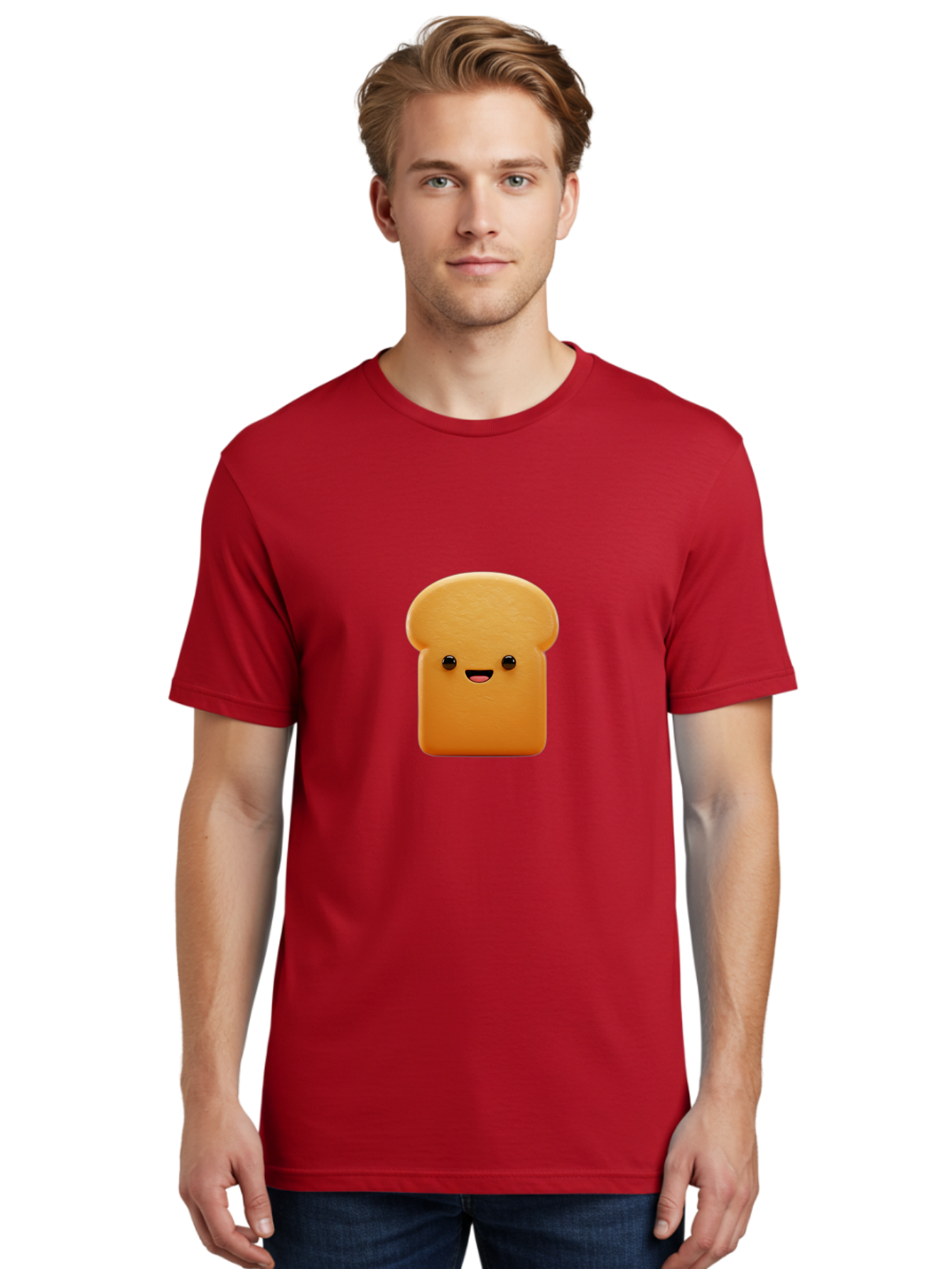 Smiling-Bread-Character Men'S Graphic Tee, 100% Cotton, Comfortable Casual Summer Wear, Machine Washable, Vintage Camera, Old Camera, Antique Camera, Black Camera, Classic Photography, Photography Equipment, Nostalgic Device, Film Camera, Ban531