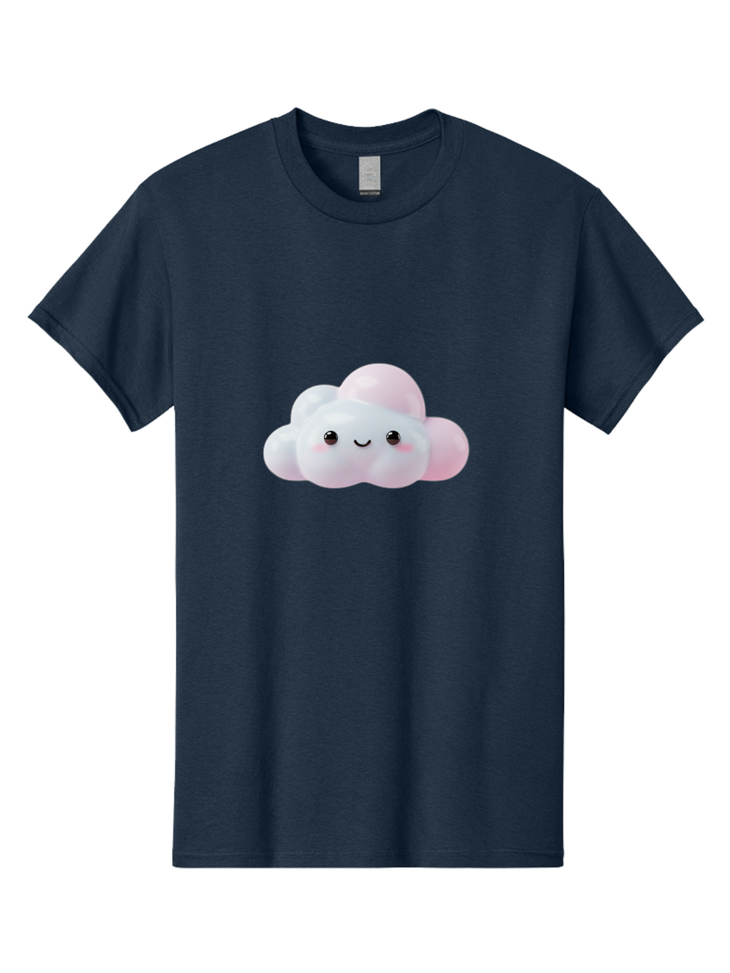 Smiling-Cloud-1 Men'S Graphic Tee, 100% Cotton, Comfortable Casual Summer Wear, Machine Washable, Vintage Camera, Old Camera, Antique Camera, Black Camera, Classic Photography, Photography Equipment, Nostalgic Device, Film Camera, Camera Art Ban532