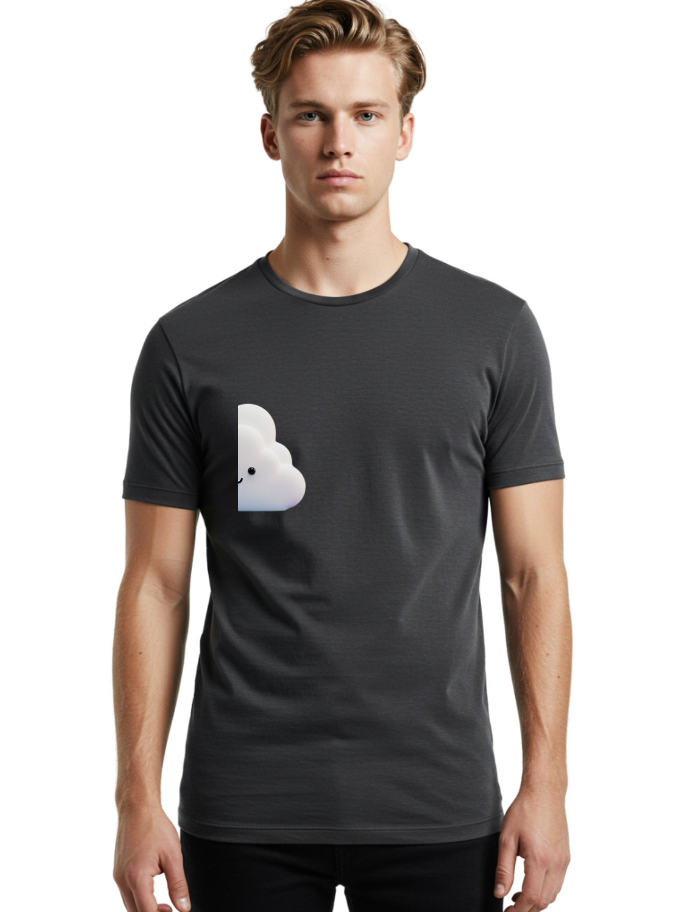 Smiling-Cloud Men'S Graphic Tee, 100% Cotton, Comfortable Casual Summer Wear, Machine Washable, Vintage Camera, Old Camera, Antique Camera, Black Camera, Classic Photography, Photography Equipment, Nostalgic Device, Film Camera, Camera Art Ban533