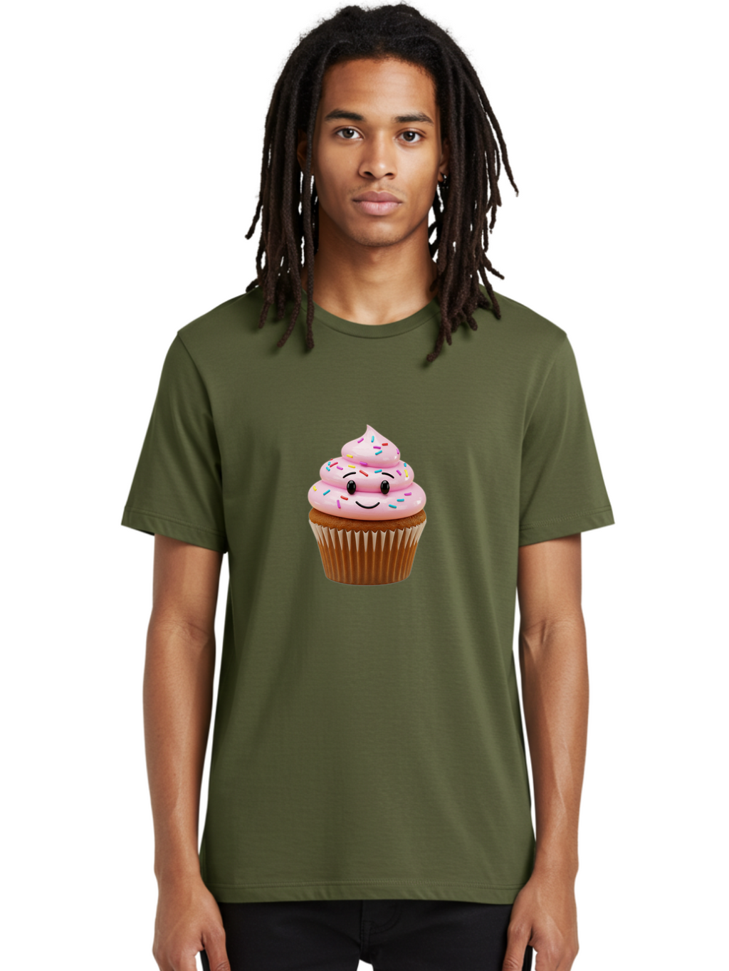 Smiling-Cupcake Men'S Graphic Tee, 100% Cotton, Comfortable Casual Summer Wear, Machine Washable, Vintage Camera, Old Camera, Antique Camera, Black Camera, Classic Photography, Photography Equipment, Nostalgic Device, Film Camera, Camera Art Ban534