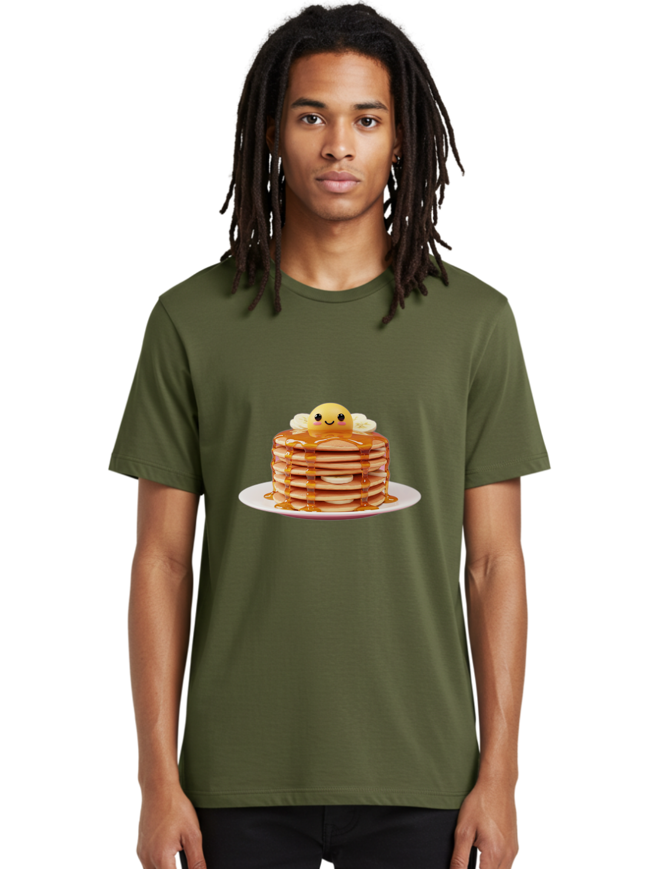 Smiling-Egg-Pancake-Stack Men'S Graphic Tee, 100% Cotton, Comfortable Casual Summer Wear, Machine Washable, Vintage Camera, Old Camera, Antique Camera, Black Camera, Classic Photography, Photography Equipment, Nostalgic Device, Film Camera, Ban535