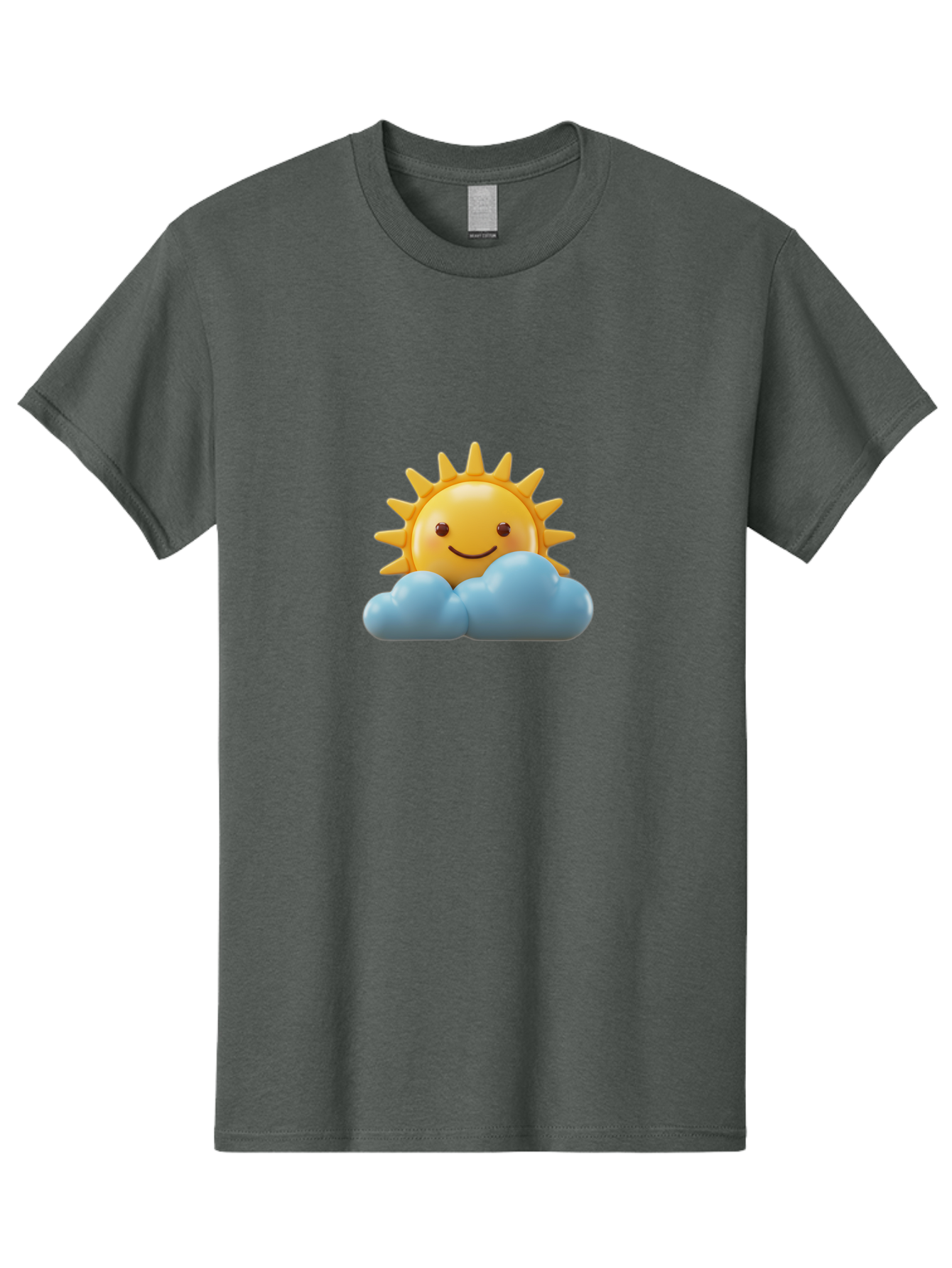 Smiling-Sun-Behind-Clouds Men'S Graphic Tee, 100% Cotton, Comfortable Casual Summer Wear, Machine Washable, Vintage Camera, Old Camera, Antique Camera, Black Camera, Classic Photography, Photography Equipment, Nostalgic Device, Film Camera, Ban544