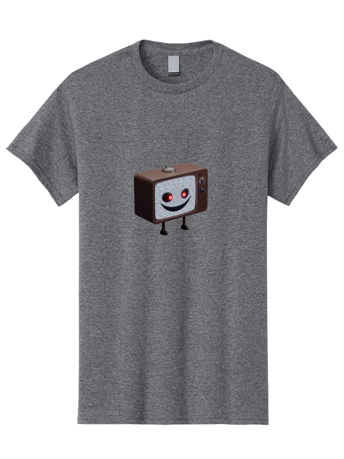 Smiling-Tv Men'S Graphic Tee, 100% Cotton, Comfortable Casual Summer Wear, Machine Washable, Vintage Camera, Old Camera, Antique Camera, Black Camera, Classic Photography, Photography Equipment, Nostalgic Device, Film Camera, Camera Art Ban547