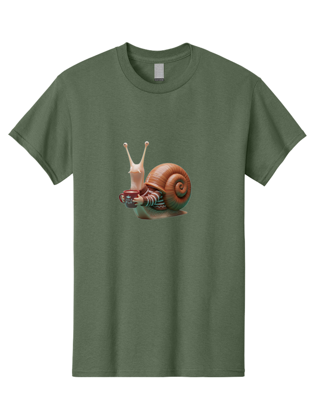 Snail-Cafe-Evo Men'S Graphic Tee, 100% Cotton, Comfortable Casual Summer Wear, Machine Washable, Vintage Camera, Old Camera, Antique Camera, Black Camera, Classic Photography, Photography Equipment, Nostalgic Device, Film Camera, Camera Art Ban554