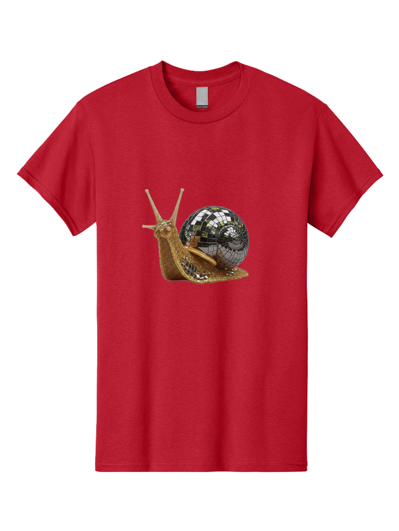 Snail-Disco-Ball Men'S Graphic Tee, 100% Cotton, Comfortable Casual Summer Wear, Machine Washable, Vintage Camera, Old Camera, Antique Camera, Black Camera, Classic Photography, Photography Equipment, Nostalgic Device, Film Camera, Camera Art Ban558