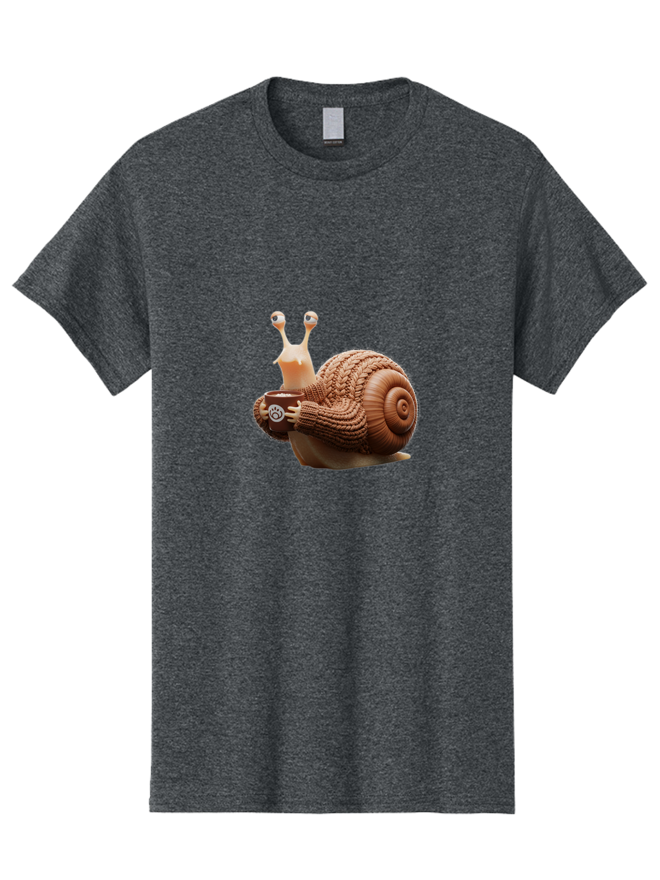Snail-Sipping-Coffee Men'S Graphic Tee, 100% Cotton, Comfortable Casual Summer Wear, Machine Washable, Vintage Camera, Old Camera, Antique Camera, Black Camera, Classic Photography, Photography Equipment, Nostalgic Device, Film Camera, Ban561
