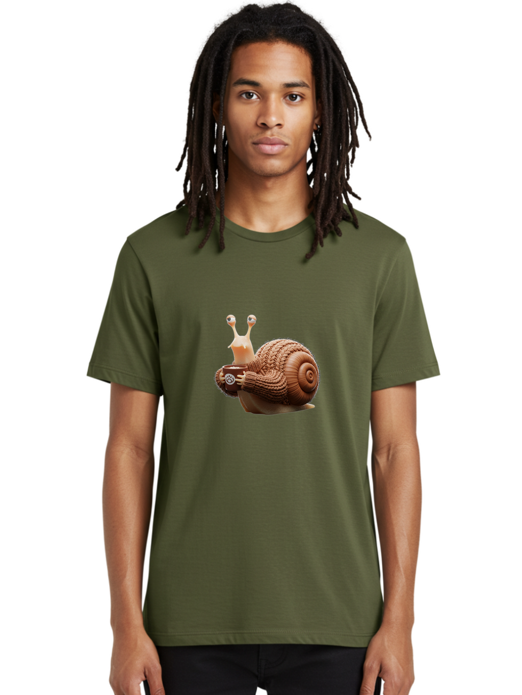 Snail-Sipping-Coffee Men'S Graphic Tee, 100% Cotton, Comfortable Casual Summer Wear, Machine Washable, Vintage Camera, Old Camera, Antique Camera, Black Camera, Classic Photography, Photography Equipment, Nostalgic Device, Film Camera, Ban561