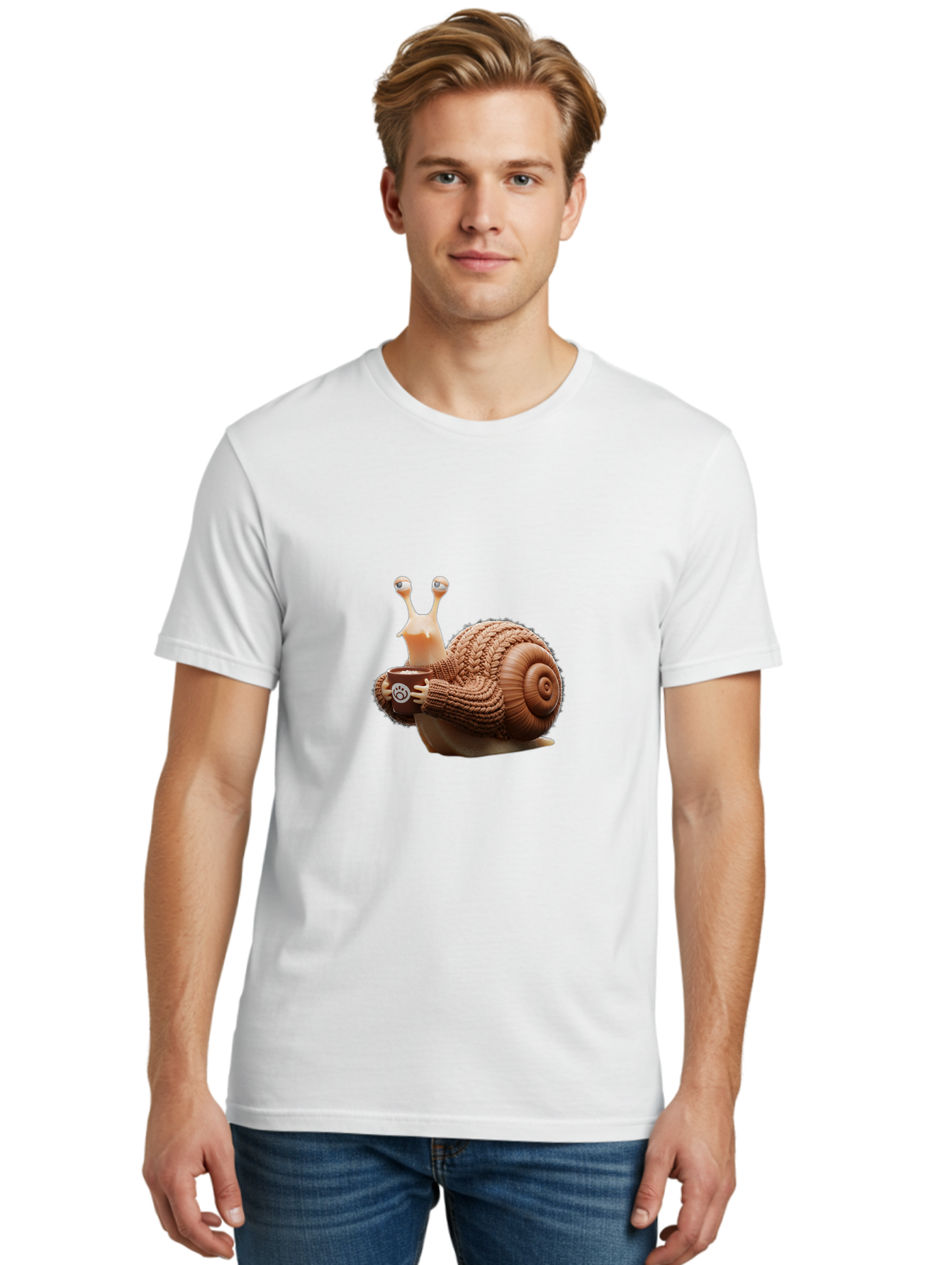 Snail-Sipping-Coffee Men'S Graphic Tee, 100% Cotton, Comfortable Casual Summer Wear, Machine Washable, Vintage Camera, Old Camera, Antique Camera, Black Camera, Classic Photography, Photography Equipment, Nostalgic Device, Film Camera, Ban561