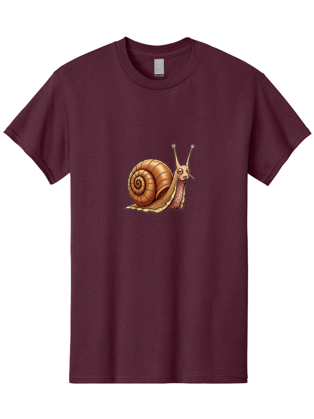 Snail-Smoking-1 Men'S Graphic Tee, 100% Cotton, Comfortable Casual Summer Wear, Machine Washable, Vintage Camera, Old Camera, Antique Camera, Black Camera, Classic Photography, Photography Equipment, Nostalgic Device, Film Camera, Camera Art Ban562
