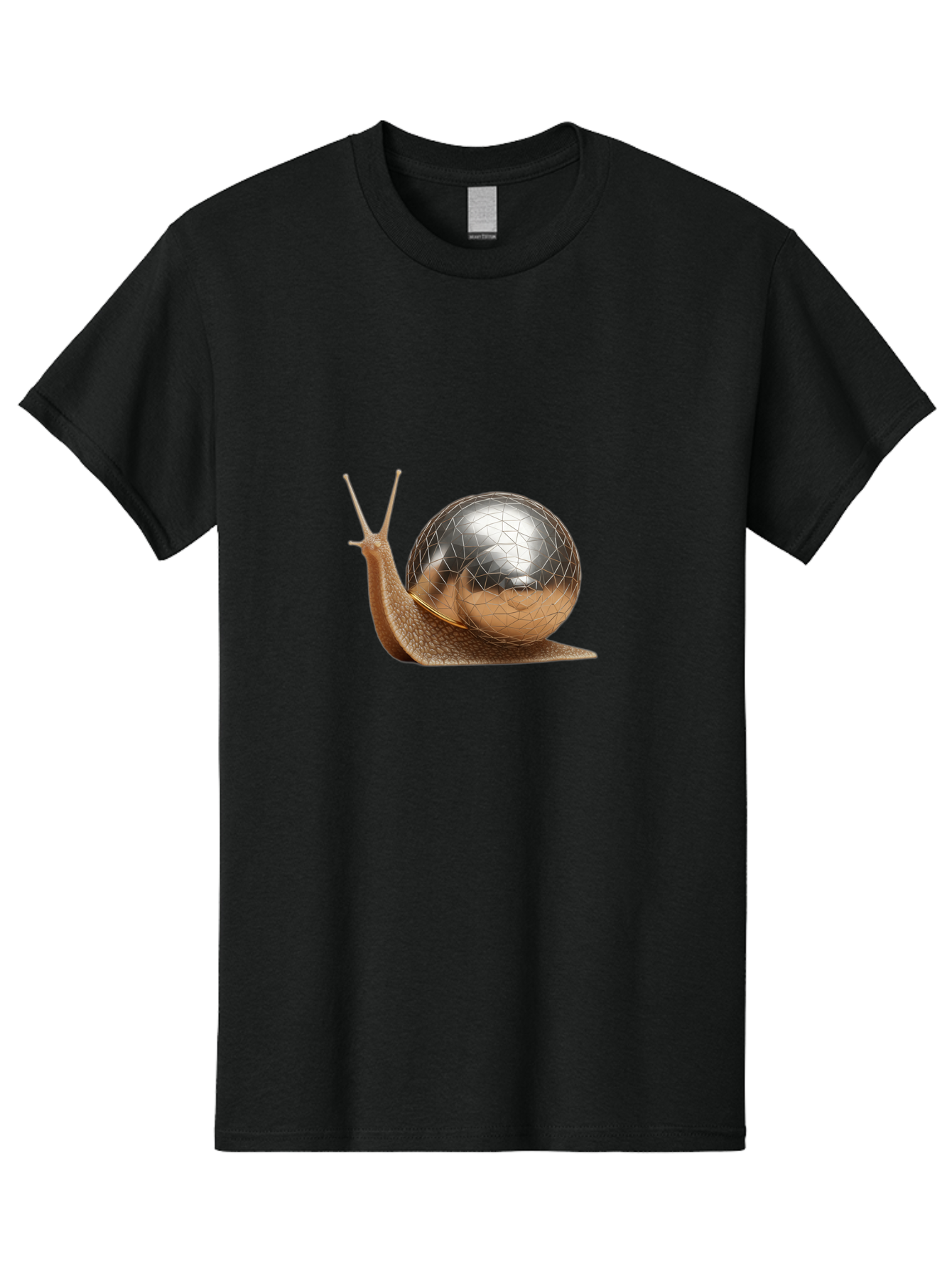 Snail-With-Chrome-Shell Men'S Graphic Tee, 100% Cotton, Comfortable Casual Summer Wear, Machine Washable, Vintage Camera, Old Camera, Antique Camera, Black Camera, Classic Photography, Photography Equipment, Nostalgic Device, Film Camera, Ban564