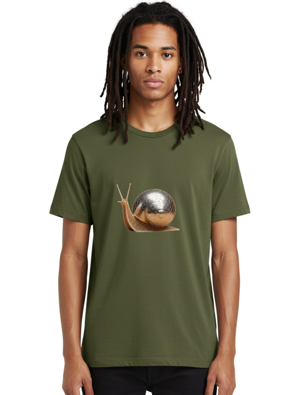 Snail-With-Chrome-Shell Men'S Graphic Tee, 100% Cotton, Comfortable Casual Summer Wear, Machine Washable, Vintage Camera, Old Camera, Antique Camera, Black Camera, Classic Photography, Photography Equipment, Nostalgic Device, Film Camera, Ban564