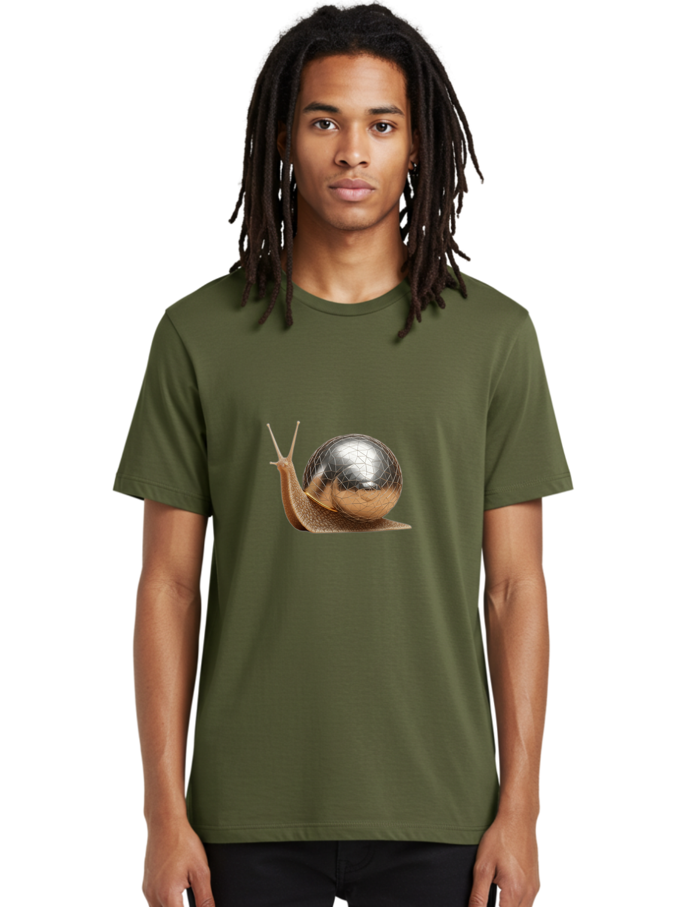 Snail-With-Chrome-Shell Men'S Graphic Tee, 100% Cotton, Comfortable Casual Summer Wear, Machine Washable, Vintage Camera, Old Camera, Antique Camera, Black Camera, Classic Photography, Photography Equipment, Nostalgic Device, Film Camera, Ban564
